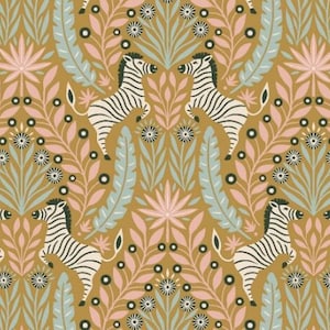 Cotton + Steel SAVANNA Zesty Zebra Bushwillow