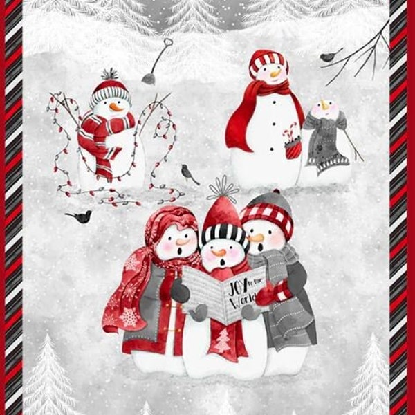 LAST PANEL Wilmington imprime Snowy Tidings par Lola Molina