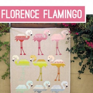 Florence Flamingo Quilt Pattern by Elizabeth Hartman