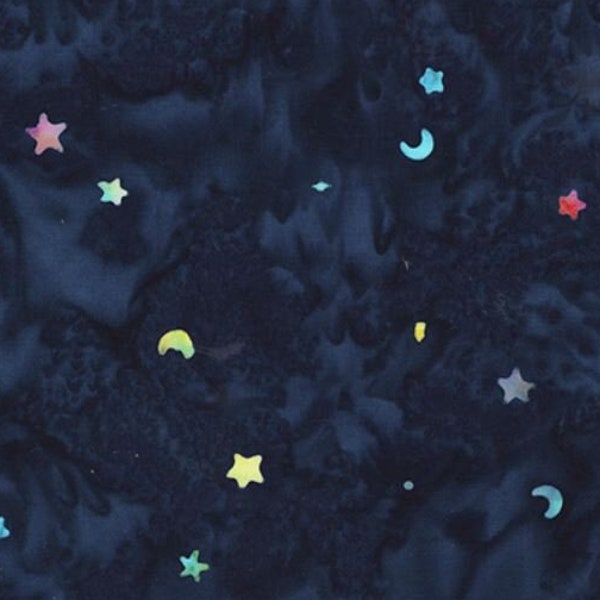 BATIK Anthology Fabrics Cat Nap Starstruck Night Sky