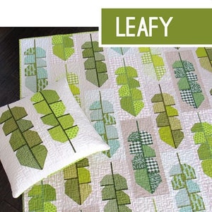 LEAFY QUILT Pattern by Elizabeth Hartman