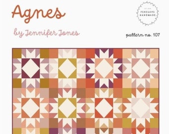 Penelope Handmade AGNES Quilt Pattern (PAPER)