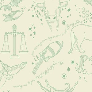 Andover ASTROLOGIKA by Eye Candy Quilts Infinite Heavens Newsprint