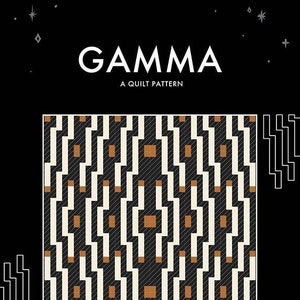 Miss Make GAMMA Quilt Pattern (PAPER)
