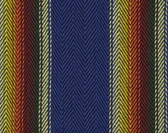 Kaufman - Baja Blanket Stripe - Blue Jay