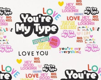 CLEARANCE - Alexander Henry - Boardwalk - You're My Type - Natural