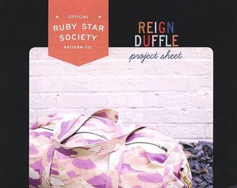 Ruby Star Society - Reign Duffle Project Sheet Pattern Booklet