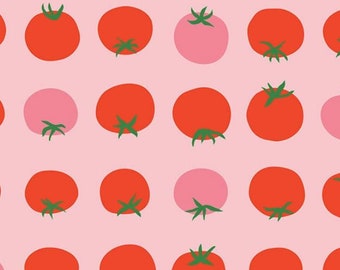 Moda - Ruby Star Society - Tomato Tomahto by Kimberly Kight - Tomato - Cotton Candy