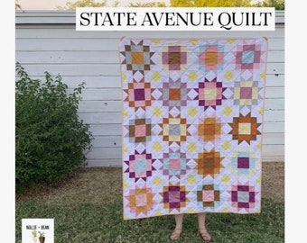 Nollie Bean - State Avenue Quilt Pattern