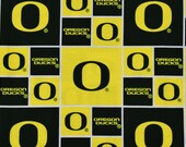 COTTON - Oregon Ducks - Squares