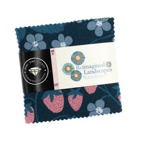 Moda Ruby Star Society REIMAGINED LANDSCAPES by Jen Hewett MINI Charm Pack