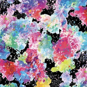 Moda GRADIENTS EUPHORIA Floradescent Color Bursts Blenders Watercolor Rainbow