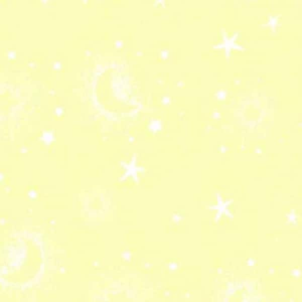 P&B Textiles - Star Bright - Moon and Stars - Yellow