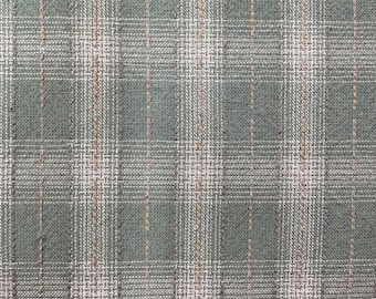 STOF Fabrics Tochio Yarn Dyed WOVEN Plaid Sage Green