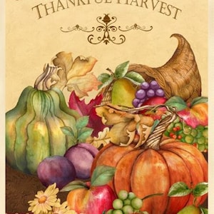 Wilmington Prints THANKFUL HARVEST Panel