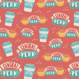 Camelot FRIENDS II by Warner Bros Studio Central Perk Coffee Life Coral