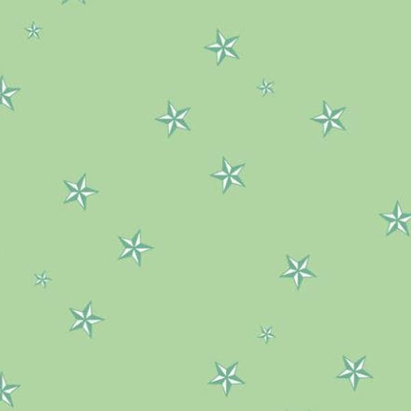 Ella Blue Fabrics - Eureka - Southern Cross - Jade