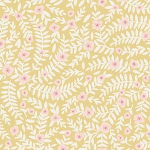 Cotton + Steel RIFLE PAPER CO Dahlia Elodie Yellow