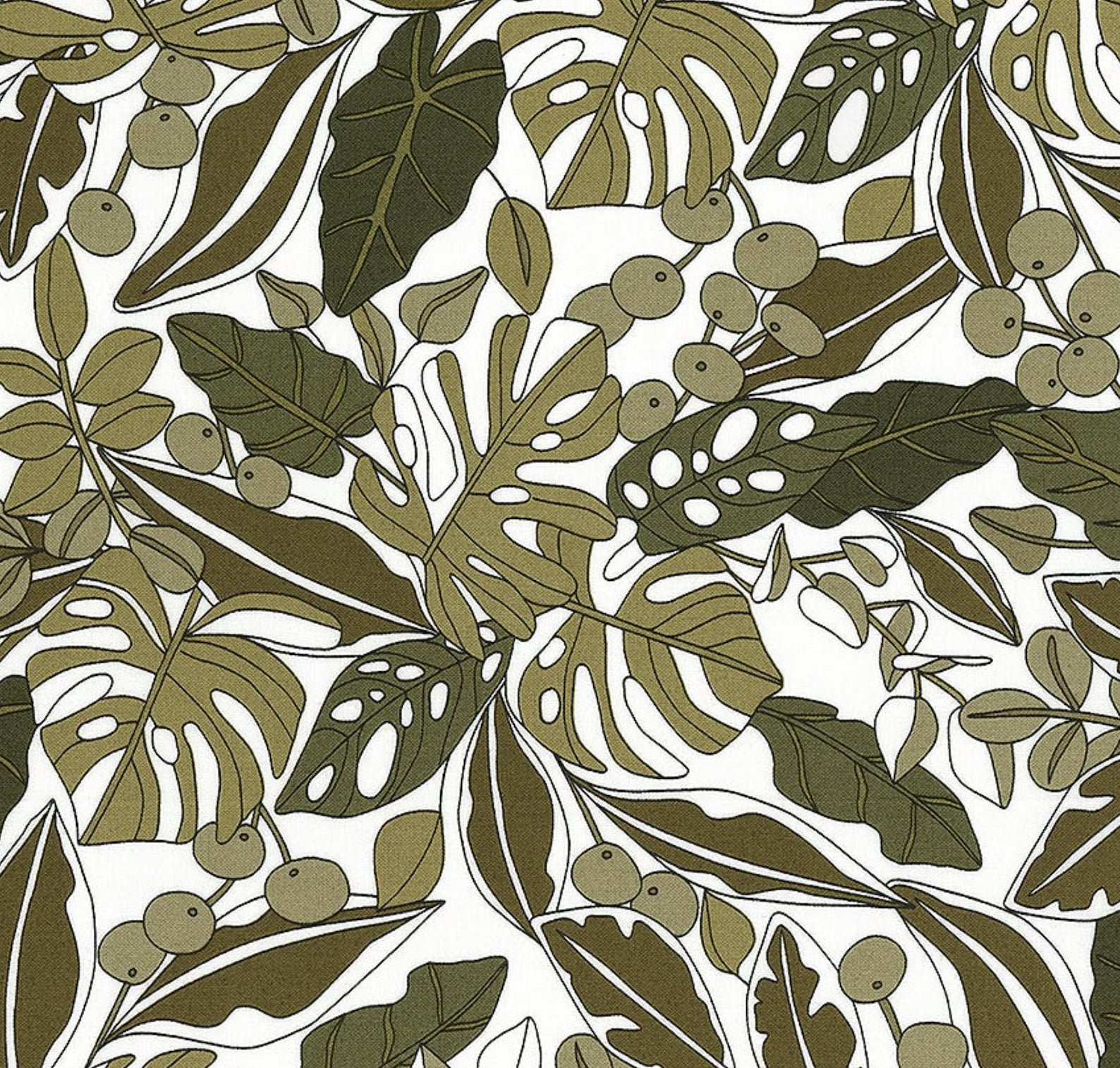 Moda Botany Patterns Moda BOTANY by Alli K Design Greenery Paper - Etsy