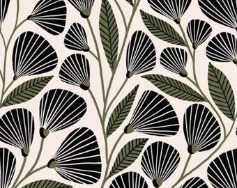 MODAL RAYON Cloud9 Fabrics Marsh Havens by Amy MacCready Nadine Ivory