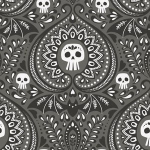 Cloud9 Fabrics GOTHIC WHIMSY by Anequ Studio Gothic Paisley