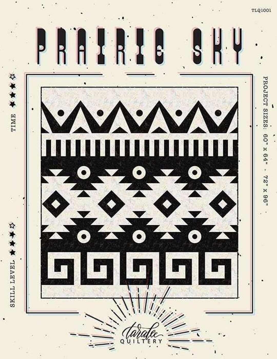 Quilt Packaging UPDATED PACKAGING Taralee Quiltery Prairie Sky Quilt Pattern (PAPER) - Etsy