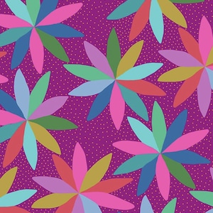 Free Spirit Anna Maria Horner AM LOVES HUE Cartwheels Mai Tai