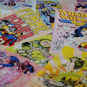 Camelot DC COMICS Girl Power Collage