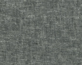 Kaufman ESSEX Yarn Dyed Cotton Linen Black