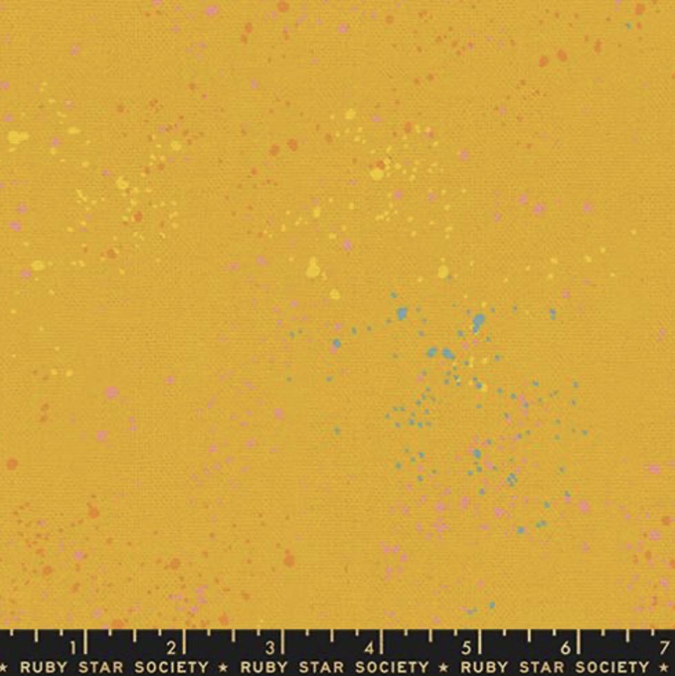 CANVAS Ruby Star Society SPECKLED by Rashida Coleman Hale Goldenrod - Etsy