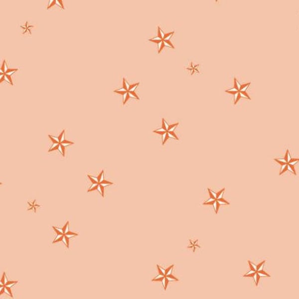 Ella Blue Fabrics - Eureka - Southern Cross - Apricot