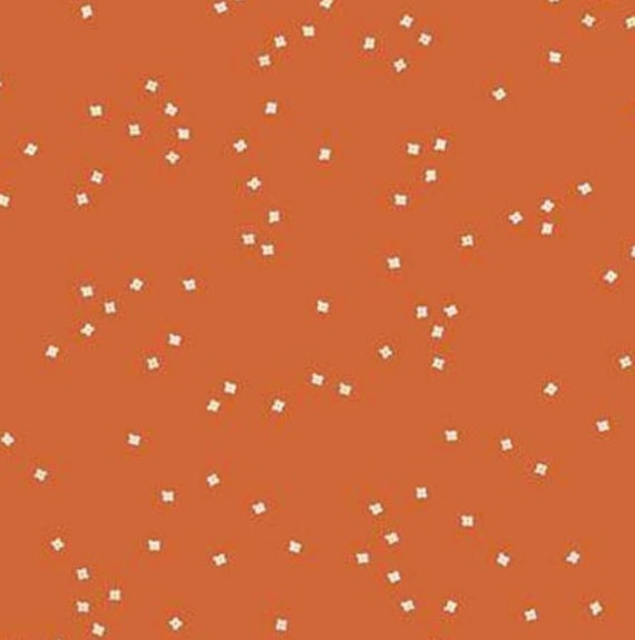Riley Blake Blossom Orange Etsy