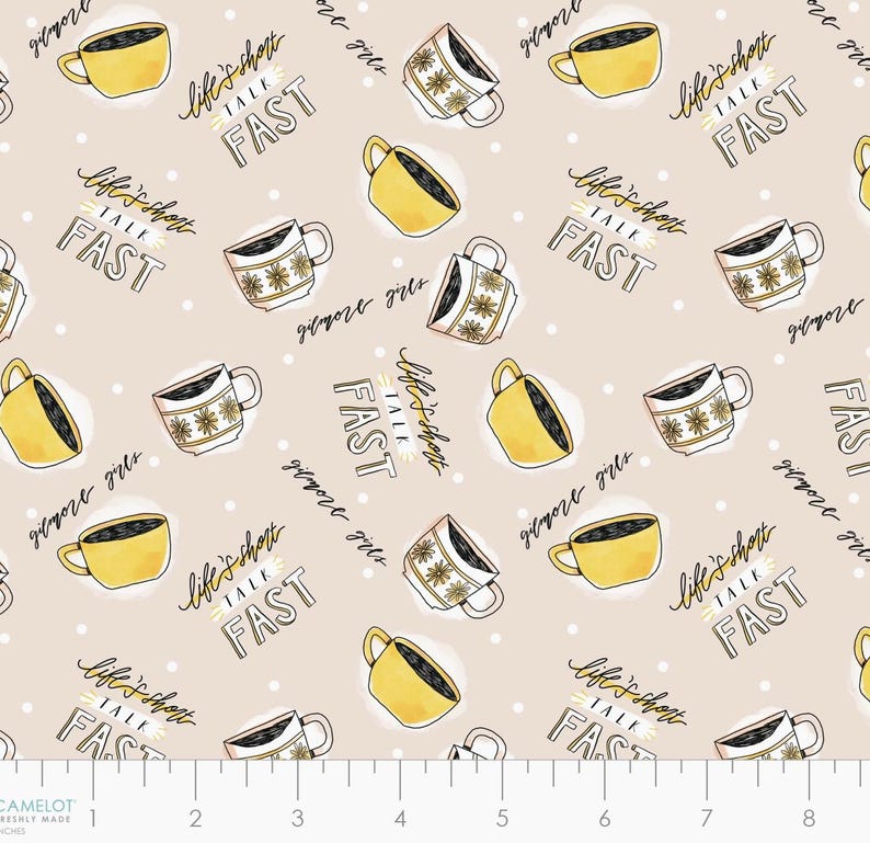 Camelot GILMORE GIRLS 2 Coffee Soft Peach bild 2