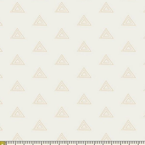 Art Gallery Fabrics - Prisma Elements - Pearl and Gold Metallic