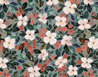 Dear Stella Baby It's Cold Outside Holiday Blooms Multi