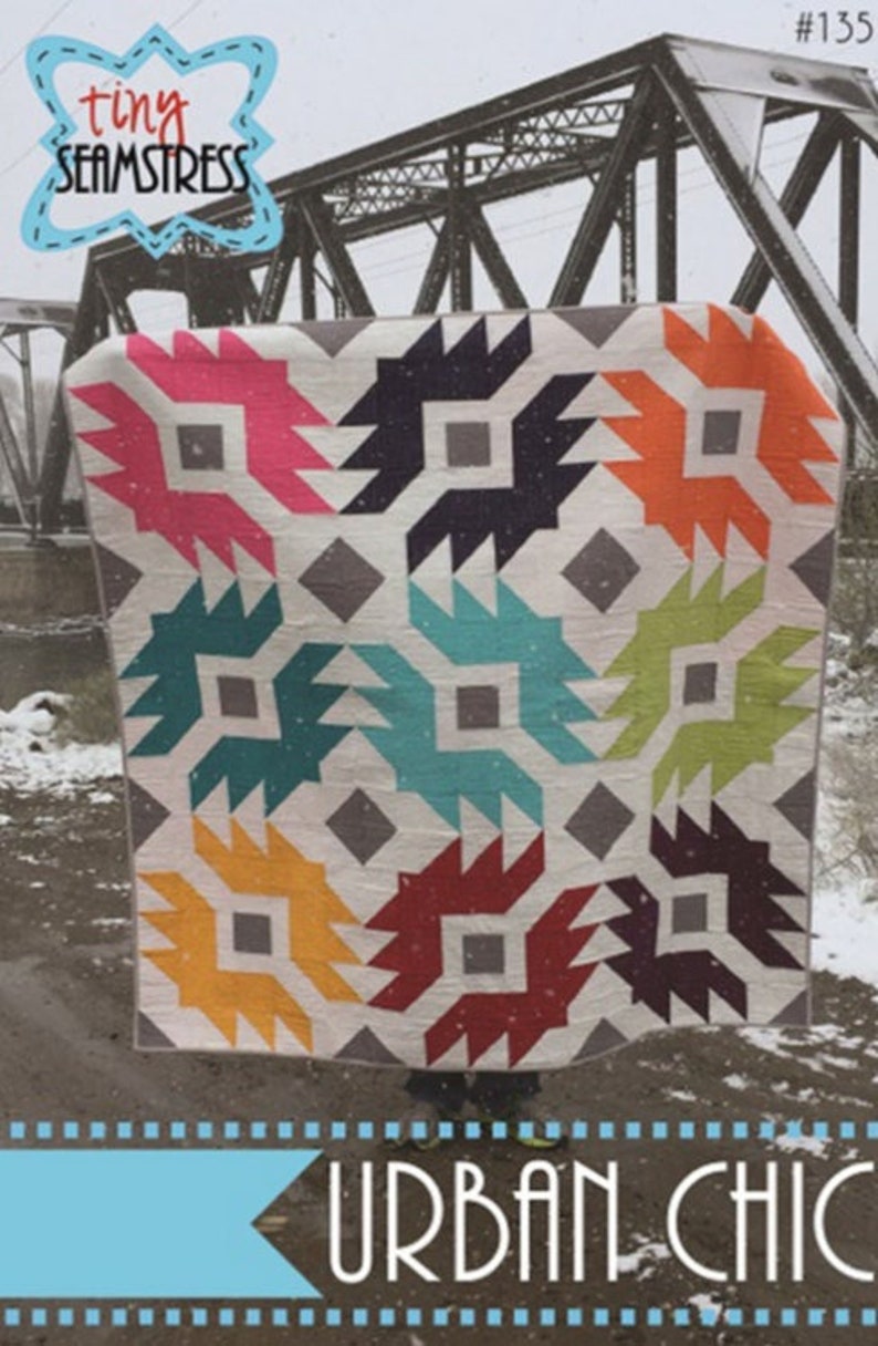 Tiny Seamstress Urban Chic Quilt Pattern Etsy