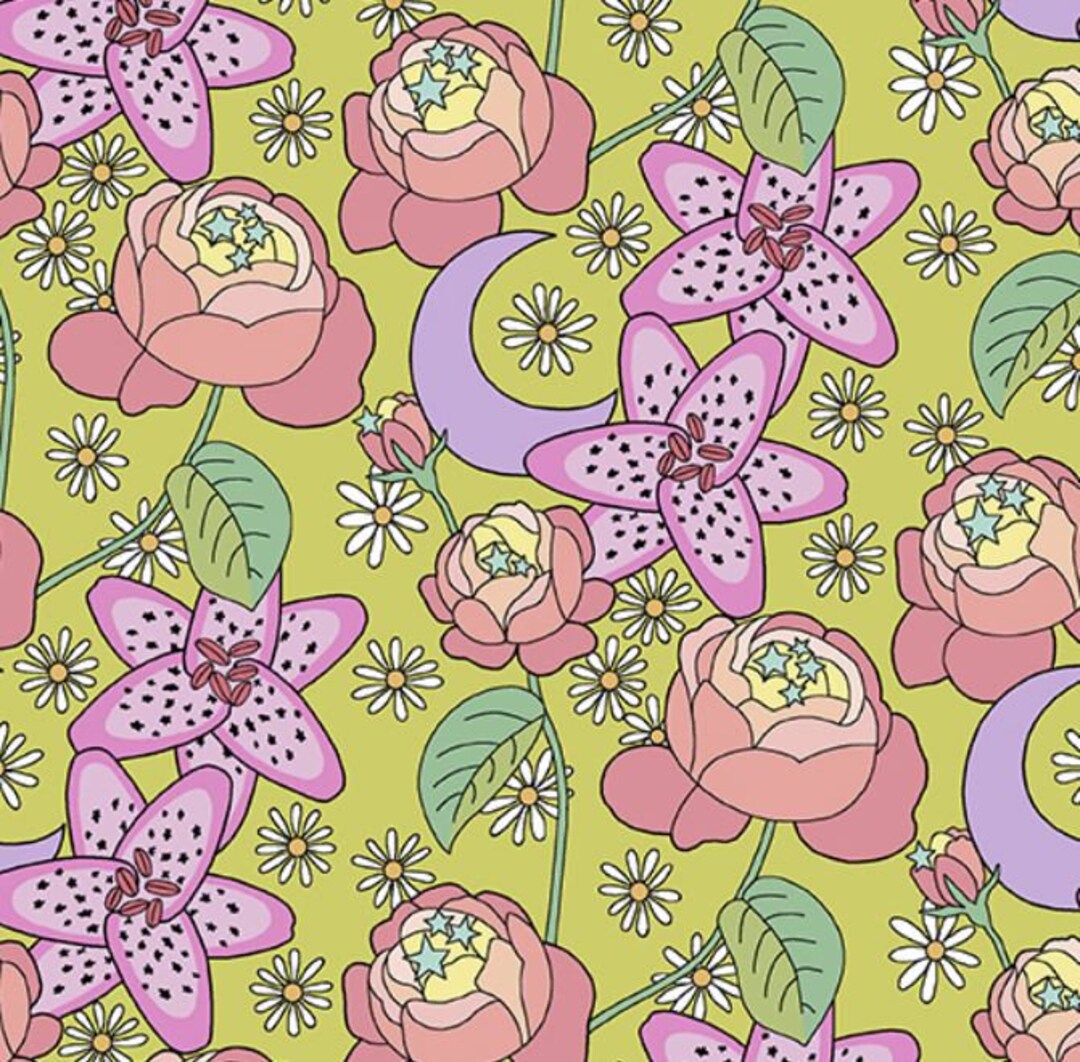 Andover Astrologika by Eye Candy Quilts Cosmic Garden Etsy