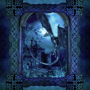 LAST PANEL In the Beginning Dragons by Jason Yenter Blue Fury Panel