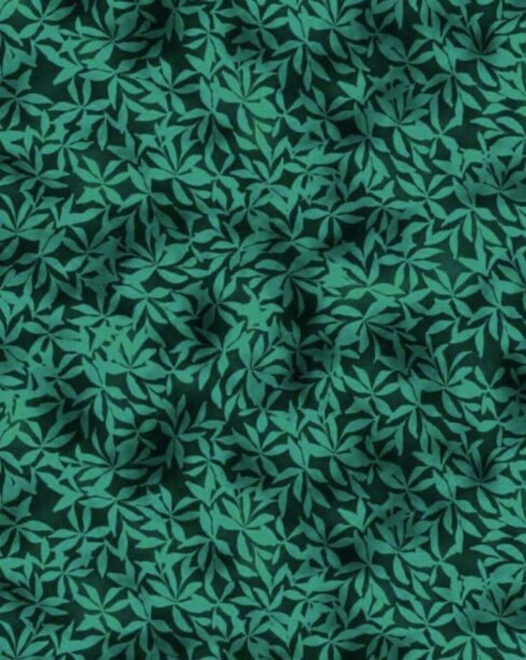 Wilmington Prints Botanical Magic Floral Tonal Green Etsy