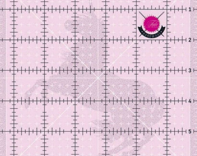 TULA PINK Hardware Unicorn Ruler 6.5 Square - Etsy