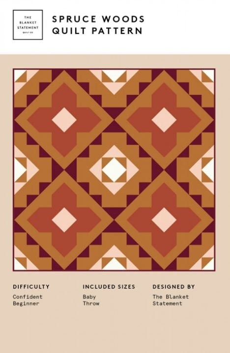 Spruce Woods Quilt Kit - Throw Size Spruce Woods Quilt Kit - Throw Size