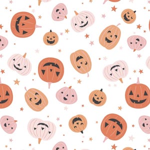 Riley Blake HEY PUMPKIN by My Mind&#39;s Eye Pumpkins White