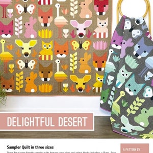 Delightful Desert (UPDATED COVER) Quilt Pattern by Elizabeth Hartman