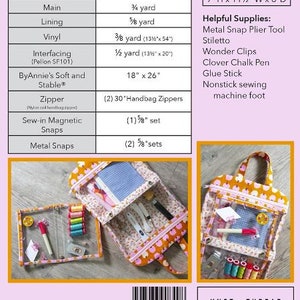 Knot + Thread Design the Truvy Bag Pattern (PAPER) - Etsy