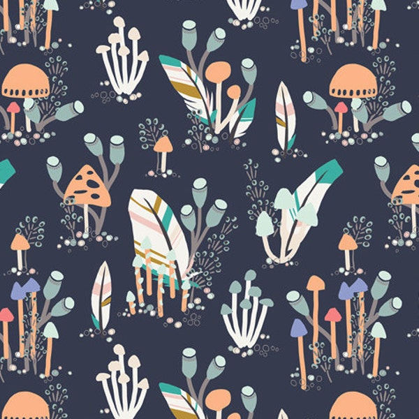 Art Gallery Fabrics INDIAN SUMMER Forest Trail Mountain