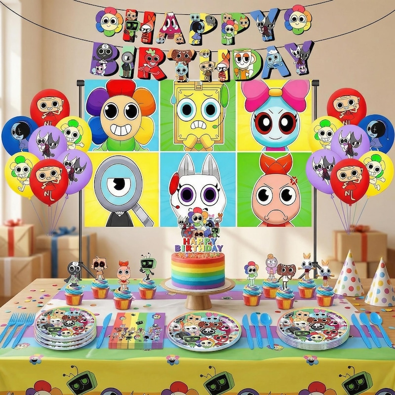 Dandys World Birthday Decorations - Etsy