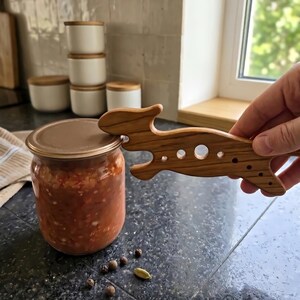 DIY: 3-in-1 Kitchen Tool Template | Printable Woodworking Plan | Scrollsaw pattern | Unique Family Gift | High Quality JPGs, PDF, PNG image 2