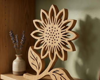 Flower, Sunflower, Tithonia, an original wooden sculpture, Scrollsaw pattern, digital download, Mothers Day Gift, High Quality JPG, PDF, PNG