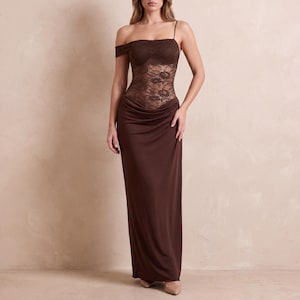 pink lace crochet dress Crochet Lace Midi Dress 50% Off – CC & CO. Boutique main image 0