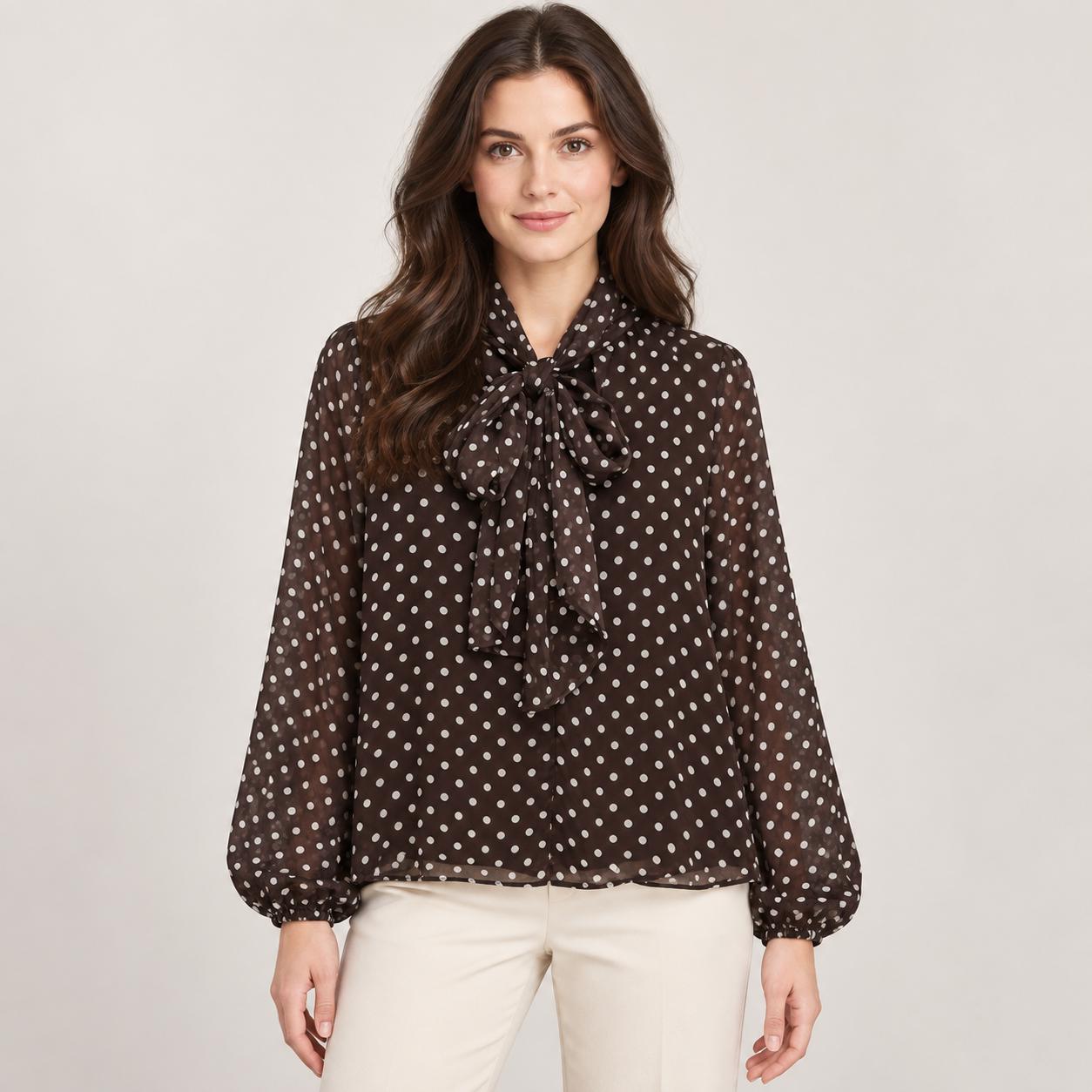 Polka Dot Top - Etsy